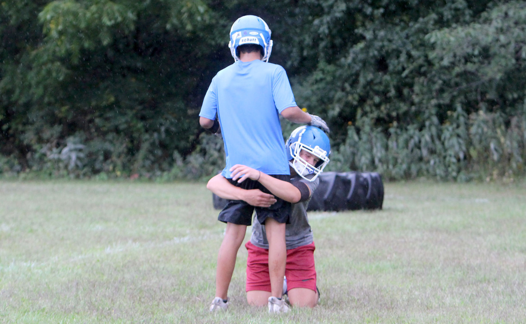First Day of Football Practice 9-7-20